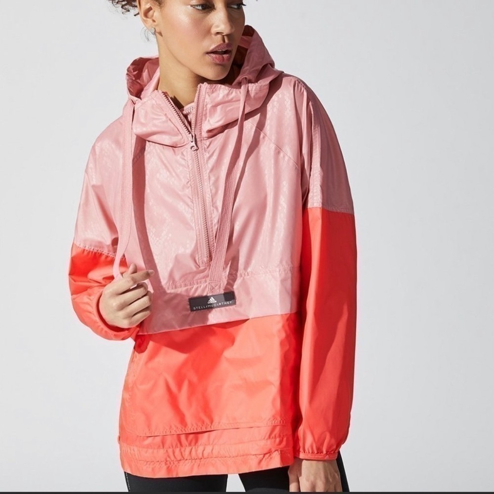 Adidas by Stella McCartney Colorblock Windbreaker size small